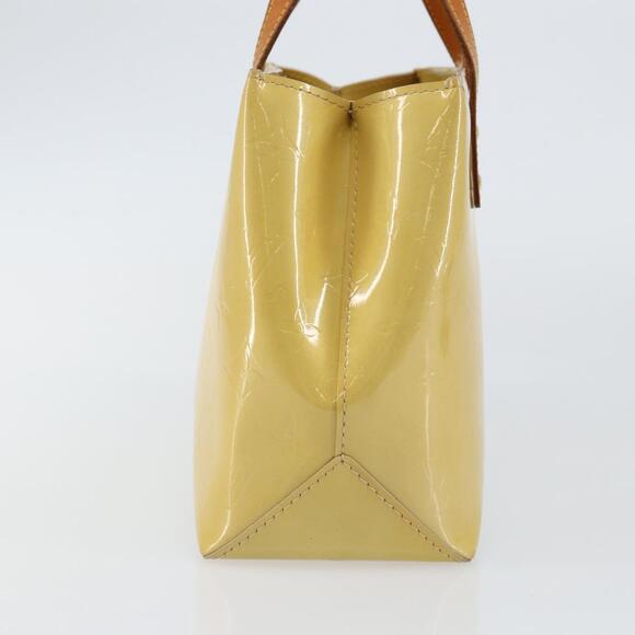 LOUIS VUITTON Monogram Vernis Reade PM Hand Bag Beige M91334 - Picture 5 of 12
